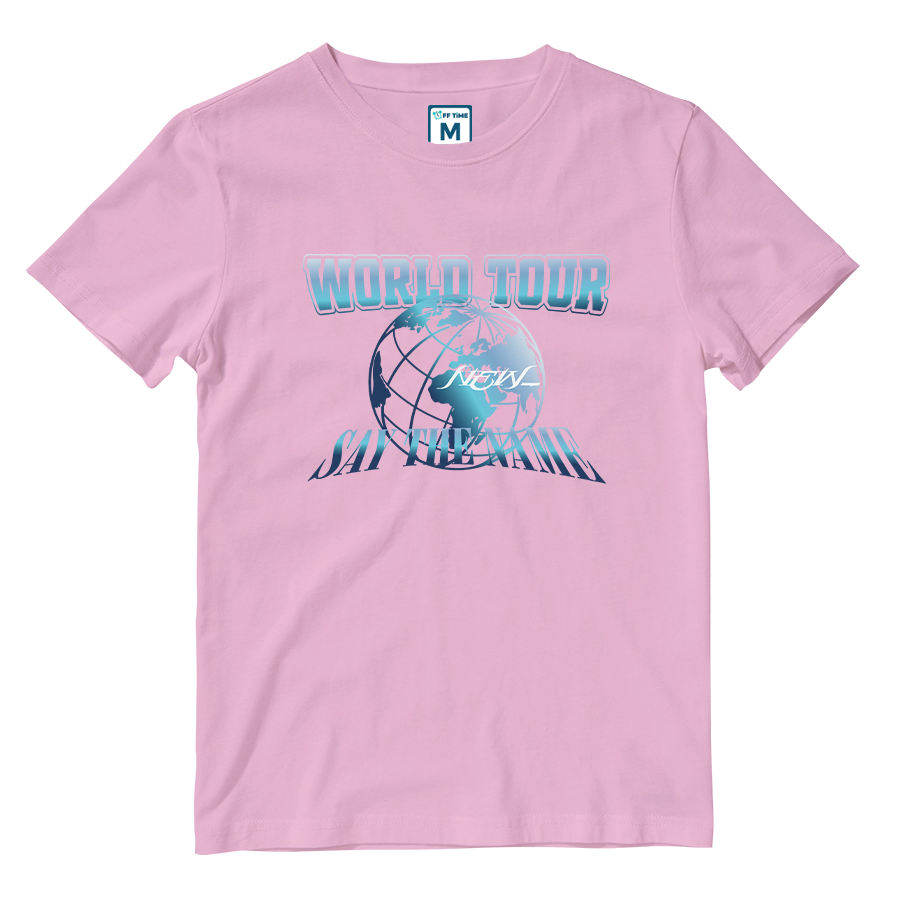Cotton Shirt: World Tour Y2K