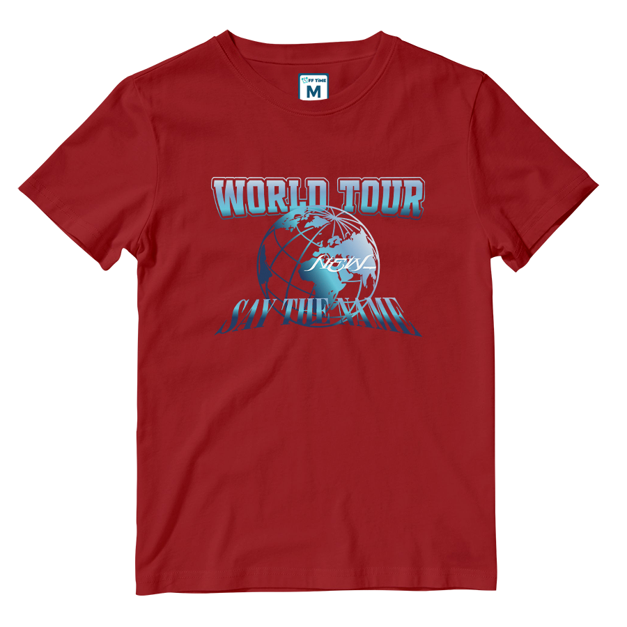 Cotton Shirt: World Tour Y2K