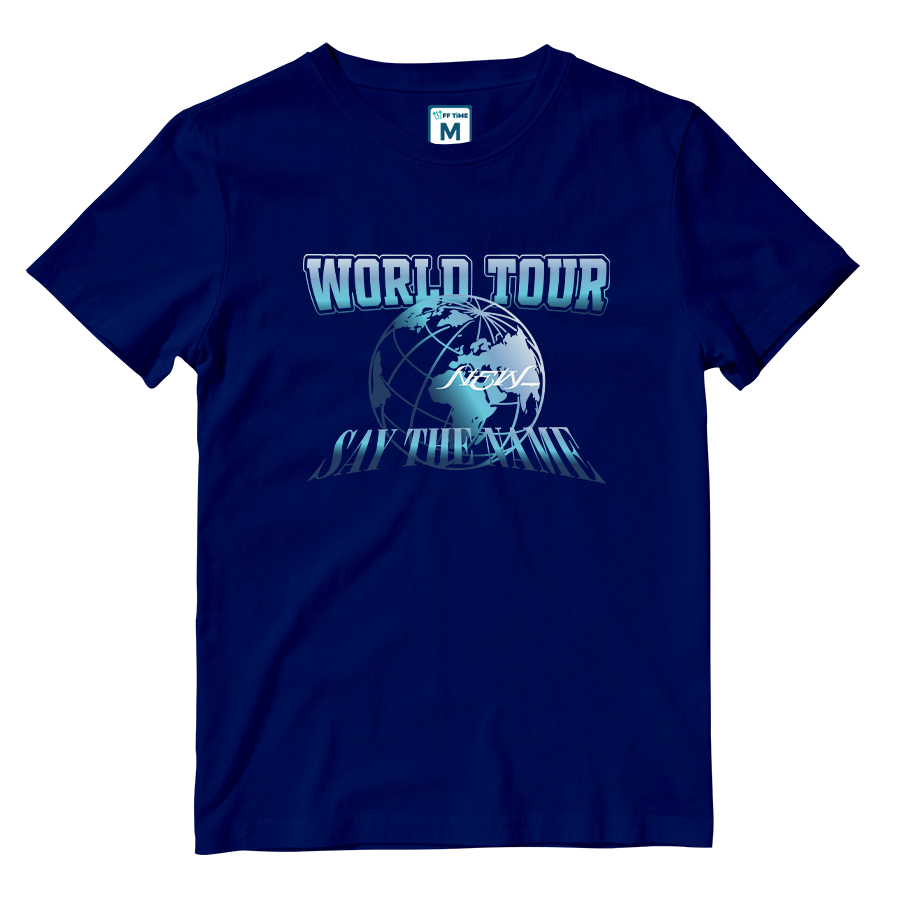 Cotton Shirt: World Tour Y2K