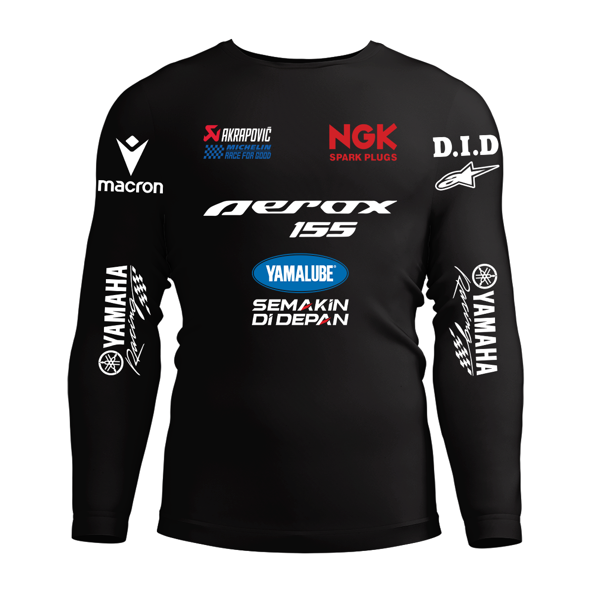 Long Sleeve Drifit Shirt: Yamaha Aerox