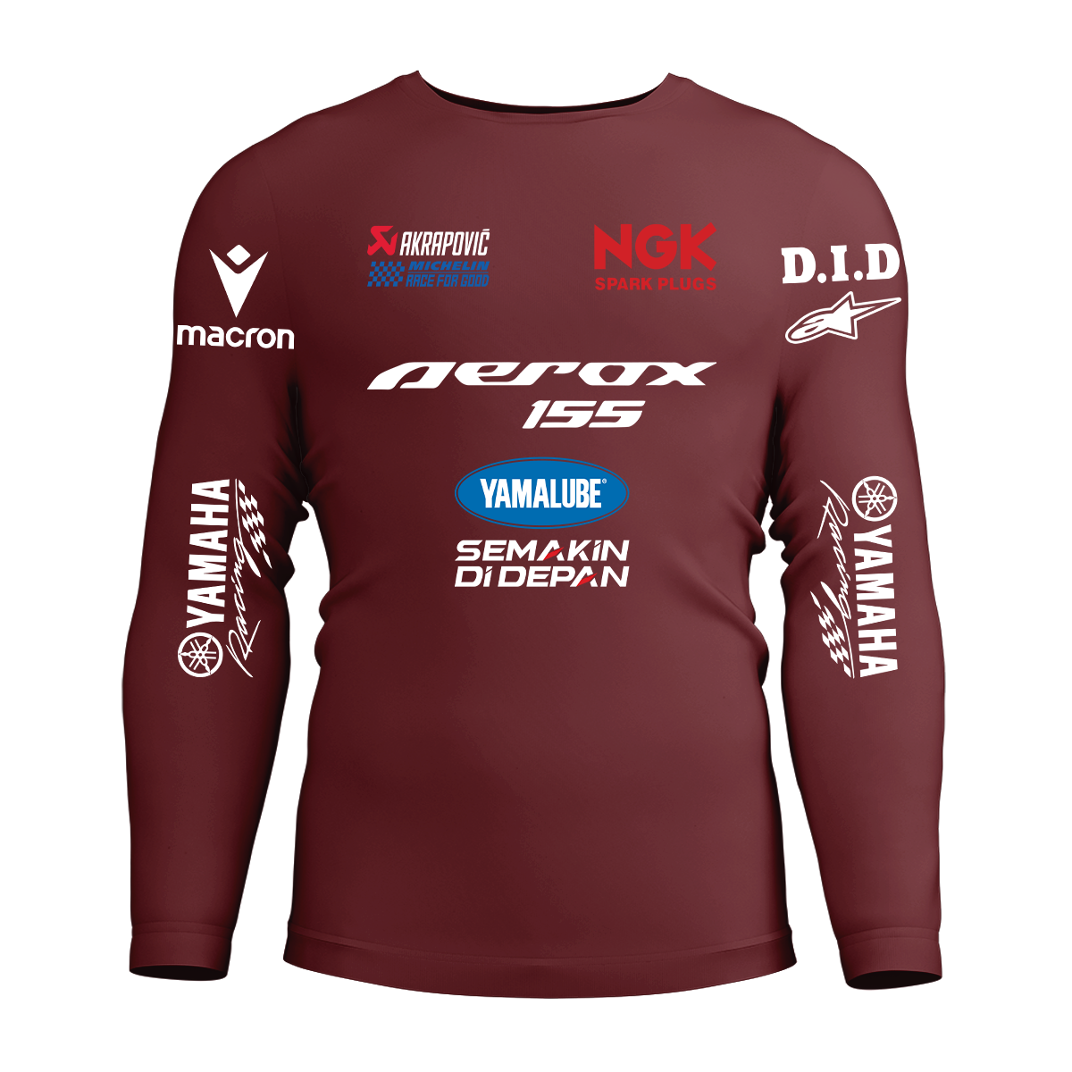 Long Sleeve Drifit Shirt: Yamaha Aerox