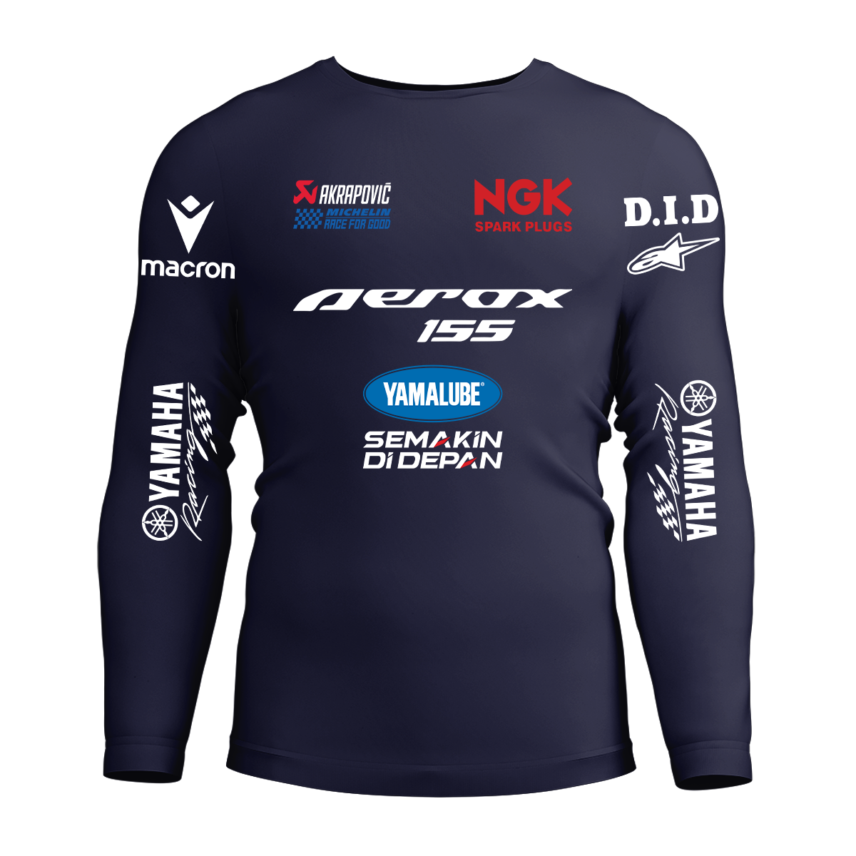 Long Sleeve Drifit Shirt: Yamaha Aerox