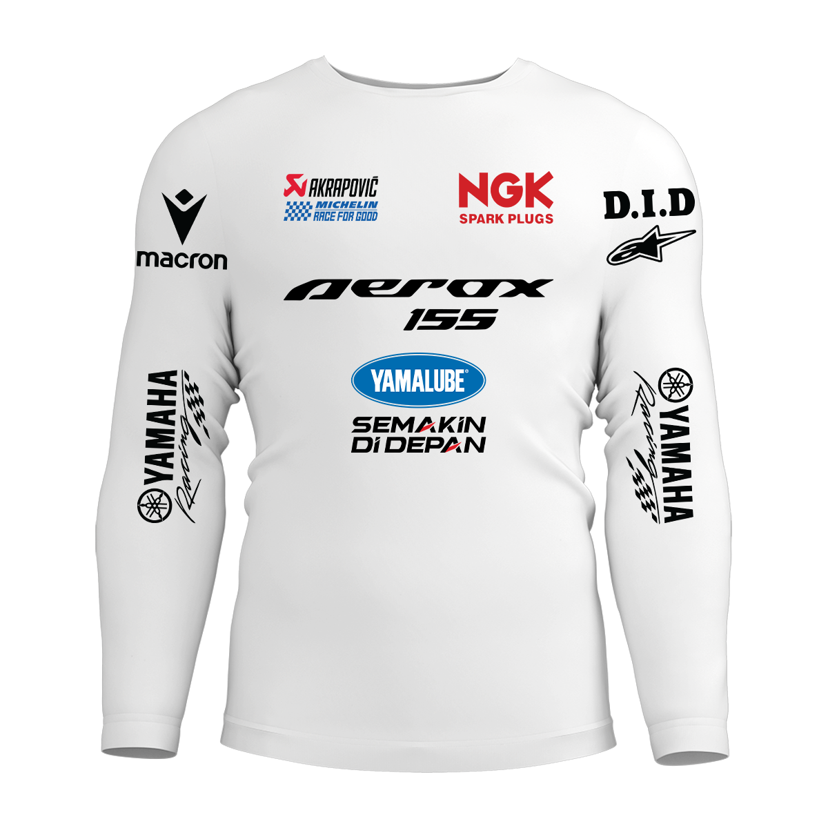 Long Sleeve Drifit Shirt: Yamaha Aerox