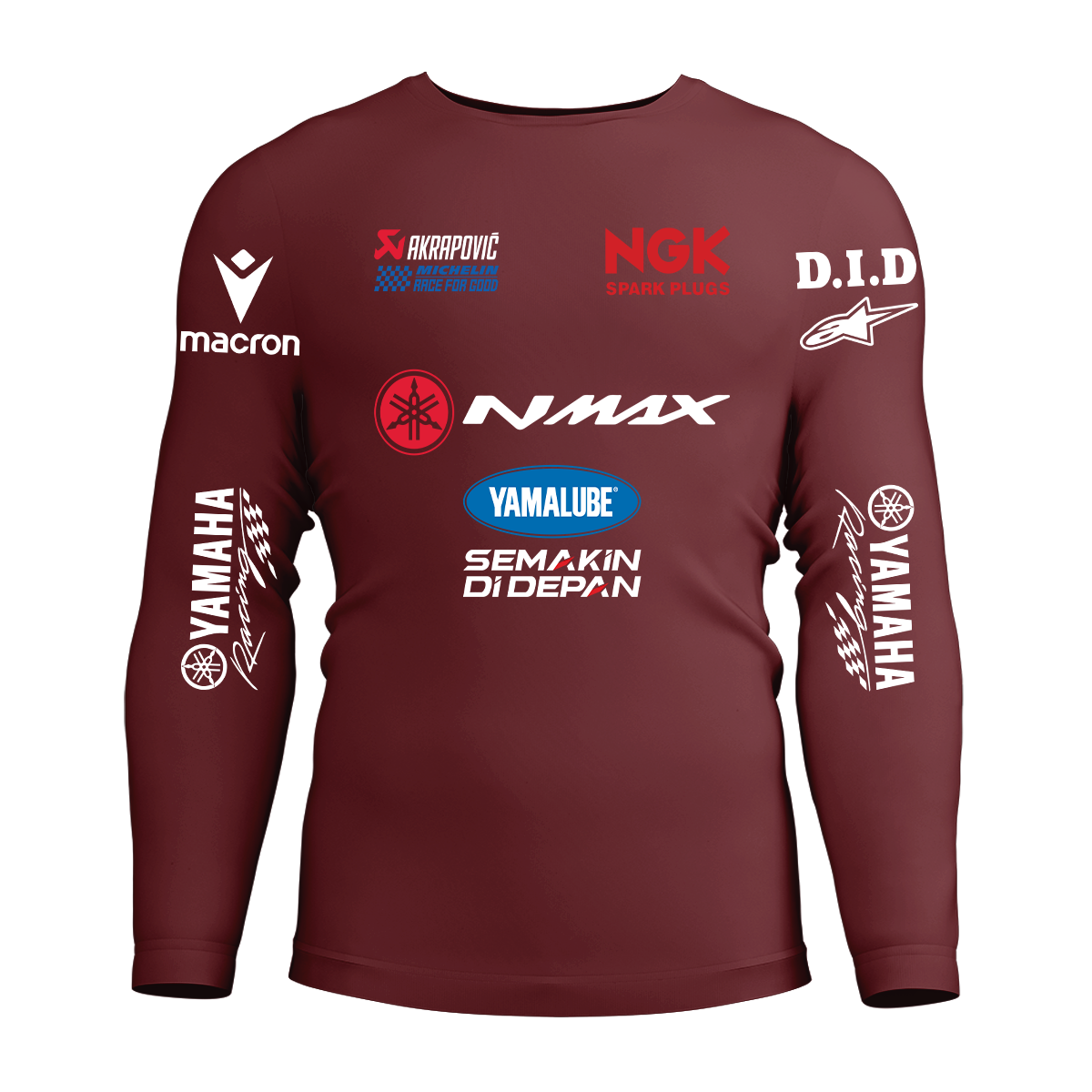 Long Sleeve Drifit Shirt: Yamaha NMAX