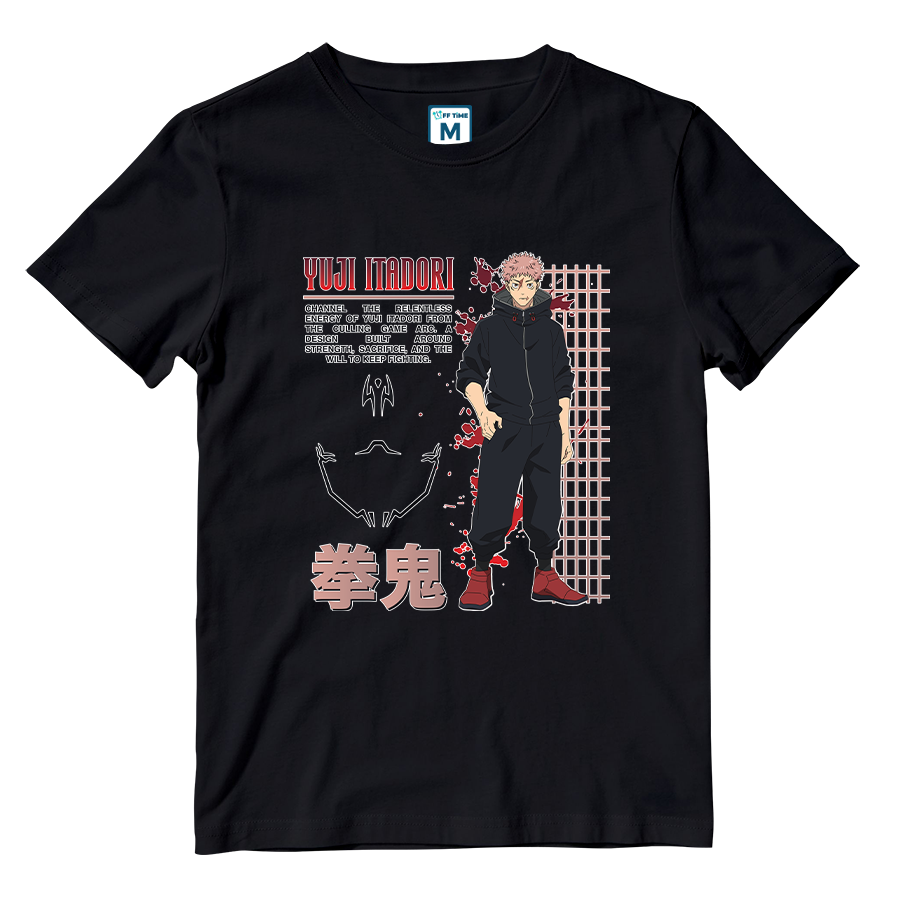 Cotton Shirt: Yuji Itadori