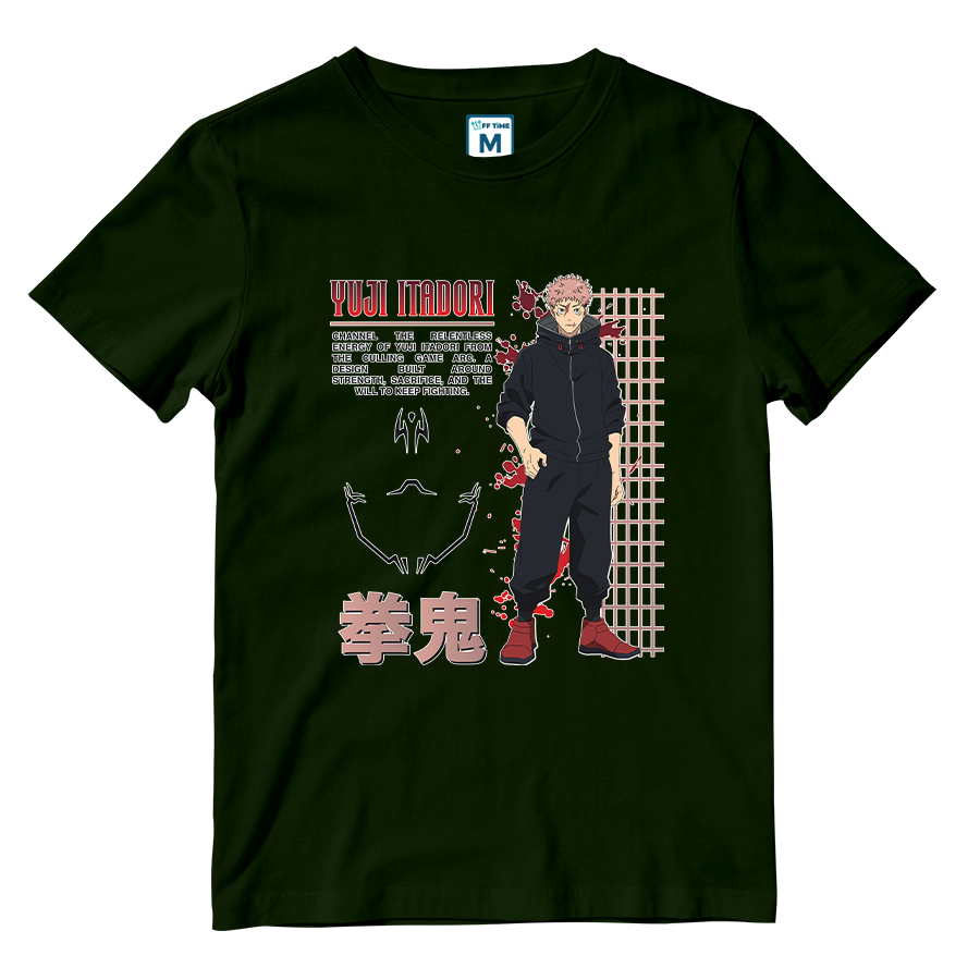 Cotton Shirt: Yuji Itadori