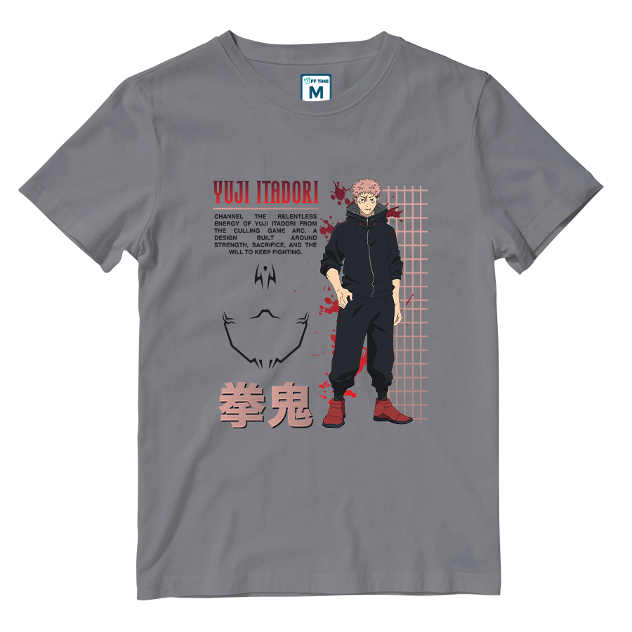 Cotton Shirt: Yuji Itadori