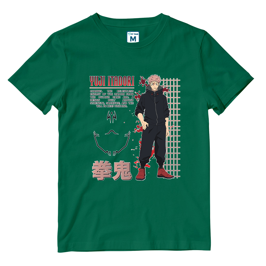 Cotton Shirt: Yuji Itadori