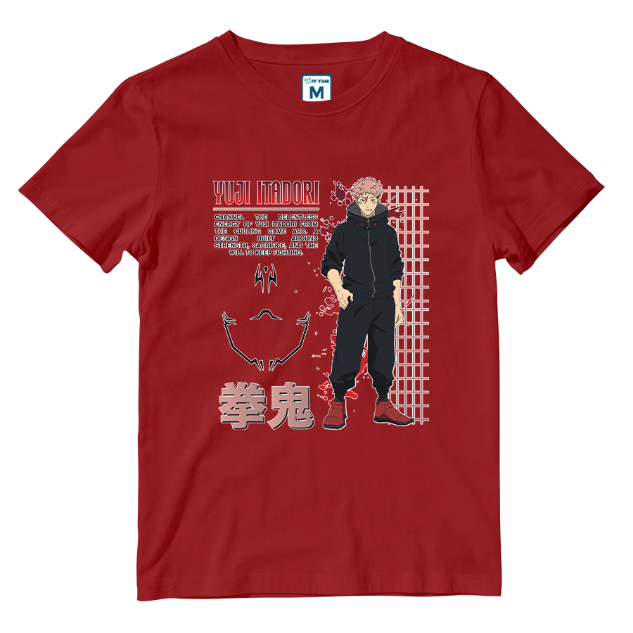 Cotton Shirt: Yuji Itadori