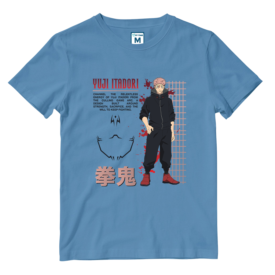 Cotton Shirt: Yuji Itadori