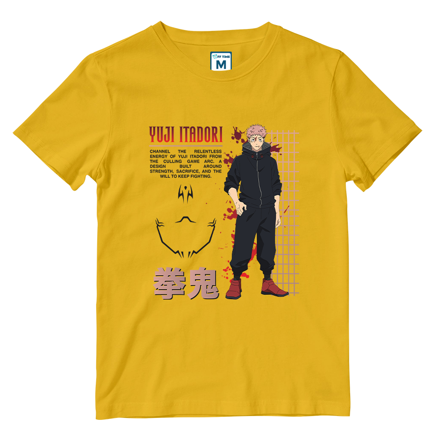 Cotton Shirt: Yuji Itadori