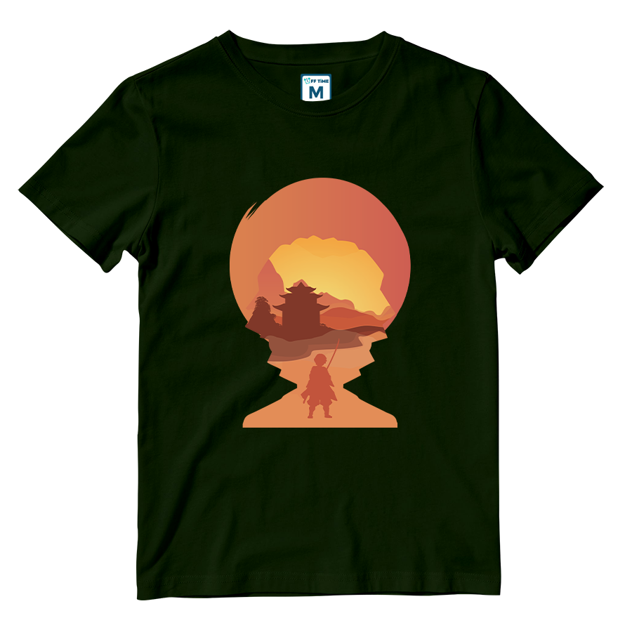 Cotton Shirt: Zenitsu Silhouette