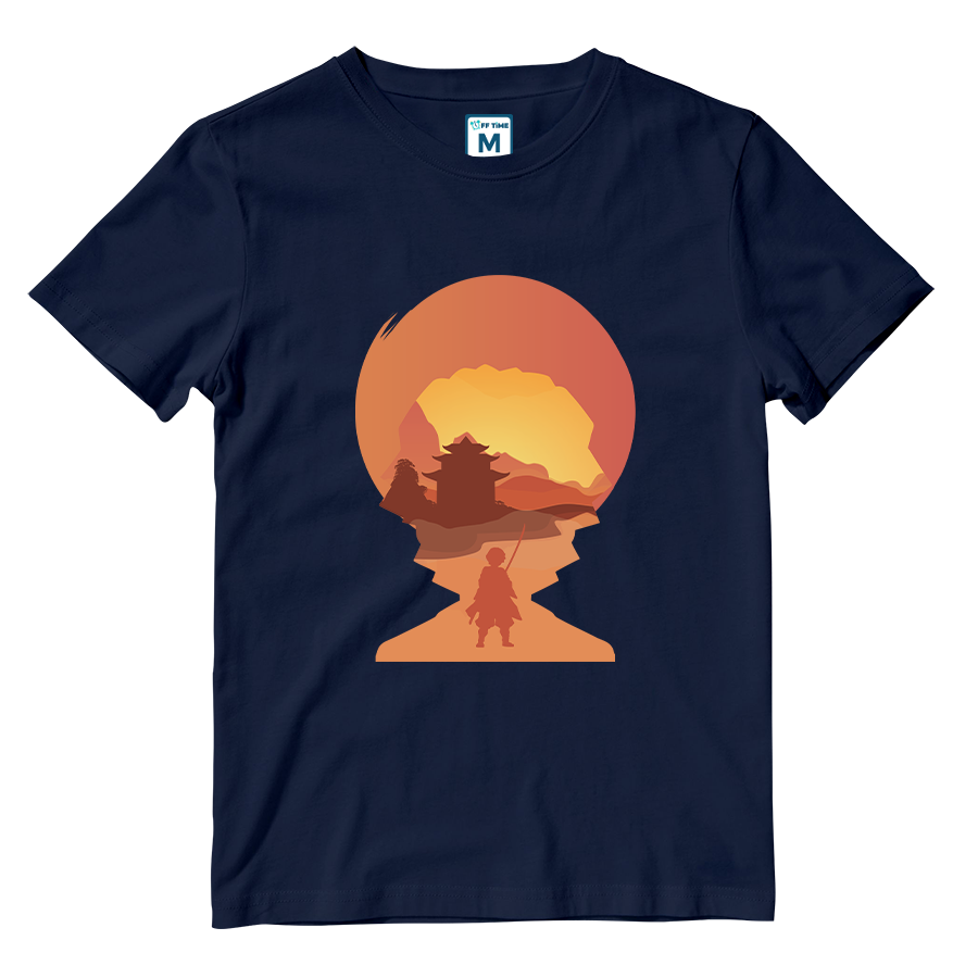 Cotton Shirt: Zenitsu Silhouette