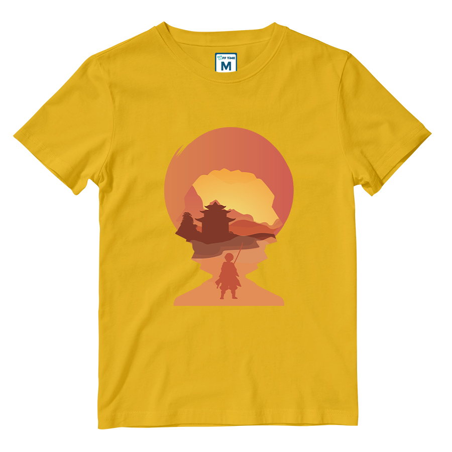 Cotton Shirt: Zenitsu Silhouette