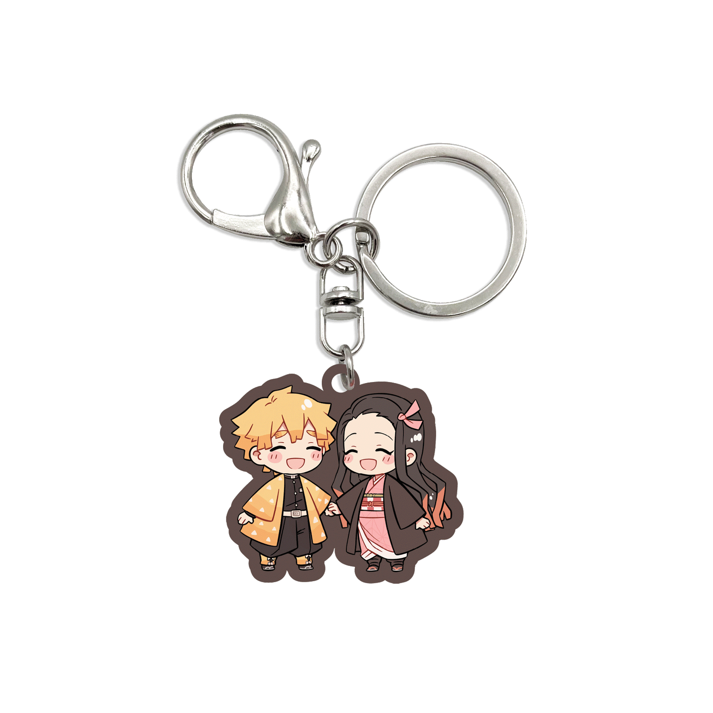 Acrylic Bag Charm: Zenitsu & Nezuko