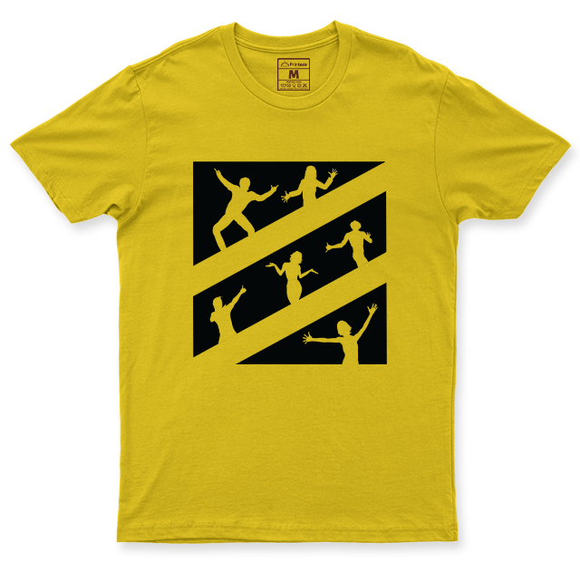 Drifit Shirt: Zumba Dancers Silhouette