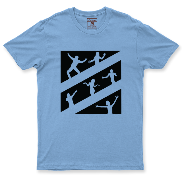 Drifit Shirt: Zumba Dancers Silhouette