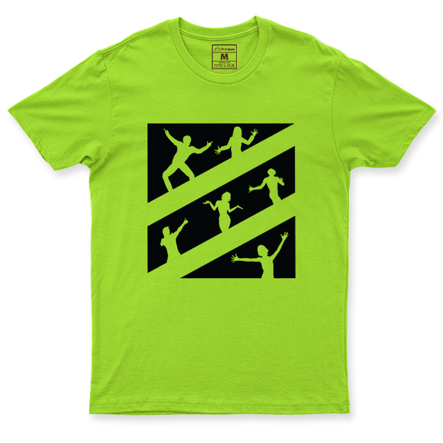 Drifit Shirt: Zumba Dancers Silhouette
