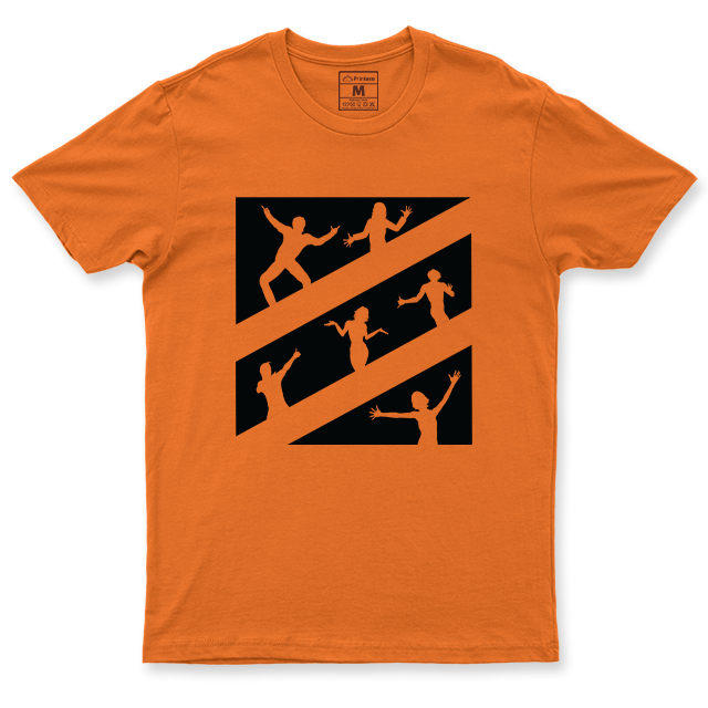 Drifit Shirt: Zumba Dancers Silhouette