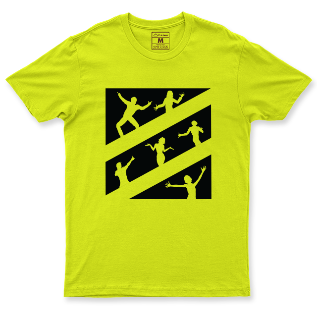 Drifit Shirt: Zumba Dancers Silhouette