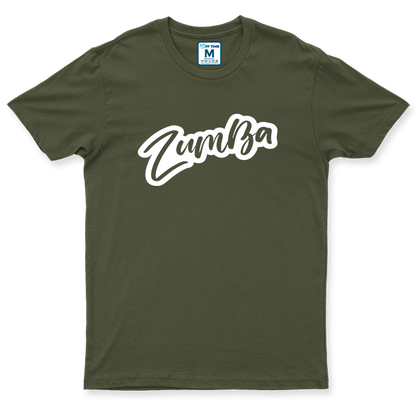 Drifit Shirt: Zumba Lettering