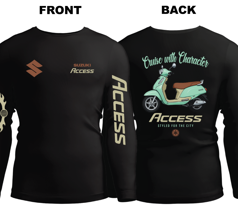 Long Sleeve Drifit Shirt: Suzuki Access