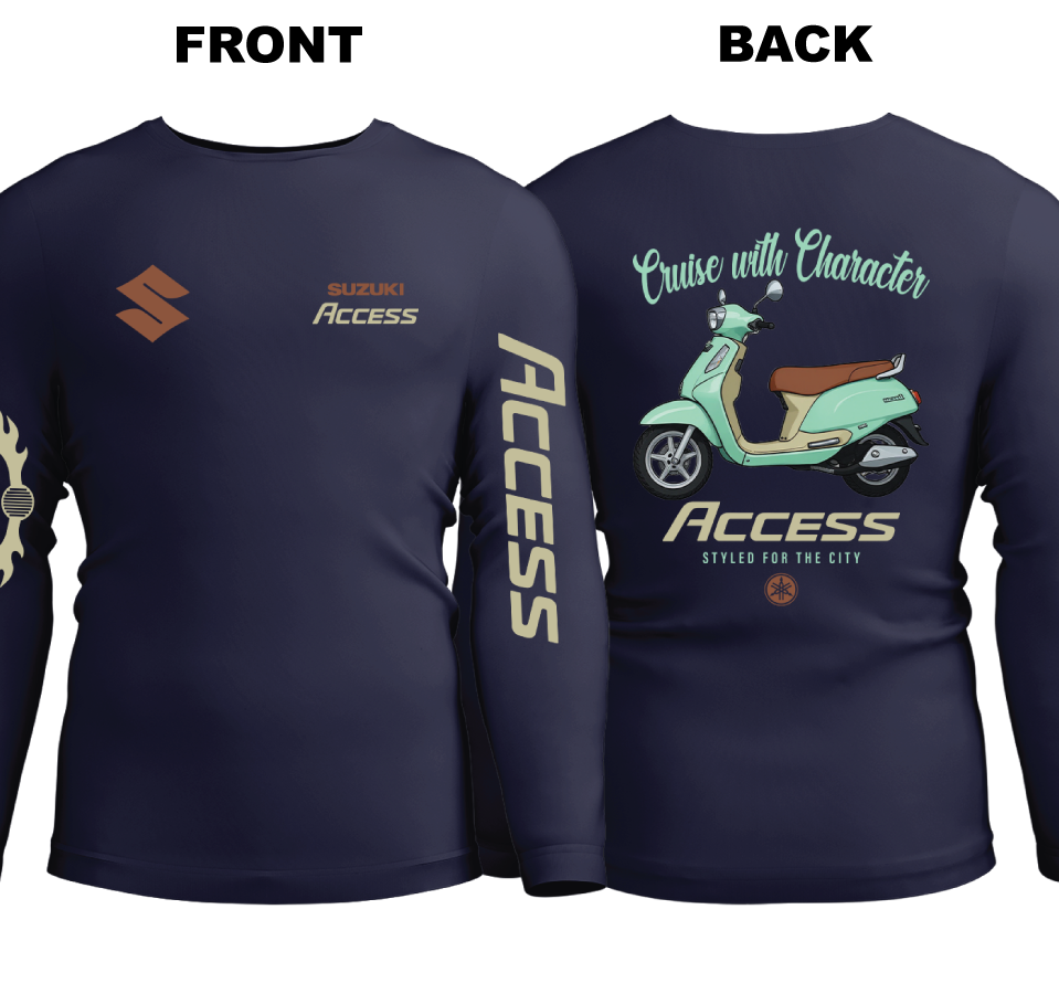 Long Sleeve Drifit Shirt: Suzuki Access