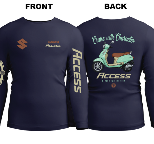 Long Sleeve Drifit Shirt: Suzuki Access
