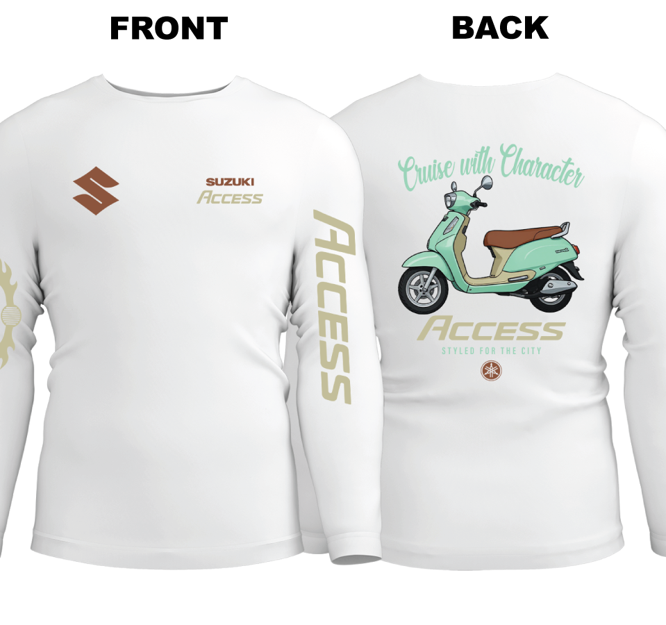 Long Sleeve Drifit Shirt: Suzuki Access