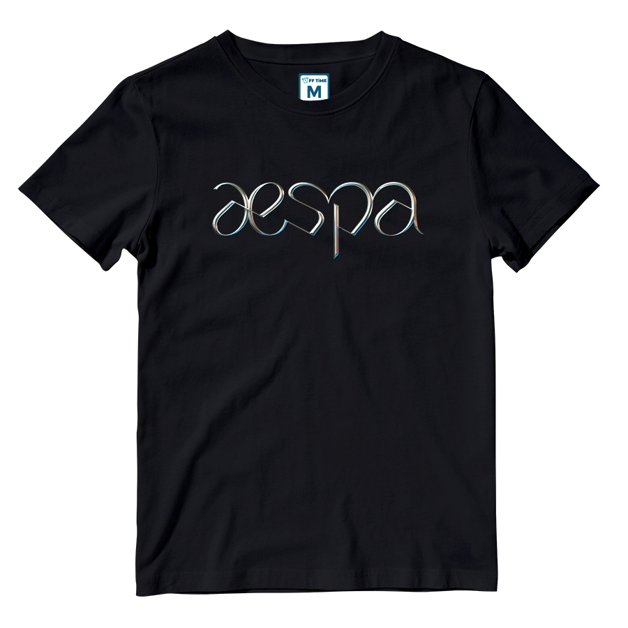 Cotton Shirt: Aespa Logo