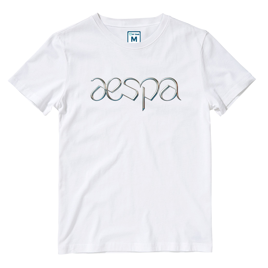 Cotton Shirt: Aespa Logo