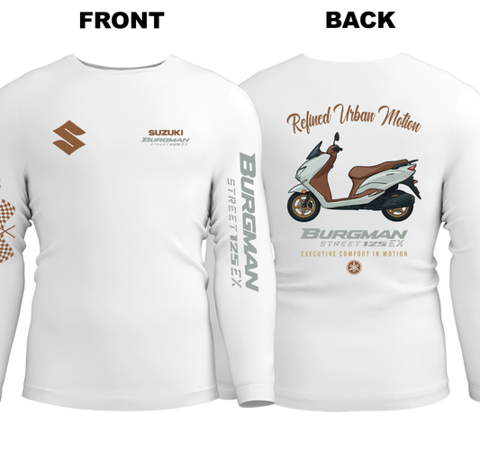 Long Sleeve Drifit Shirt: Suzuki Burgman
