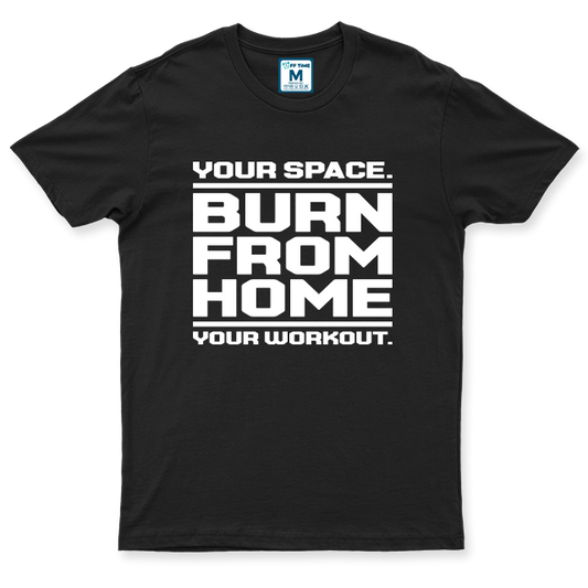Drifit Shirt: Burn From Home