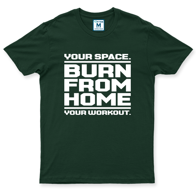 Drifit Shirt: Burn From Home