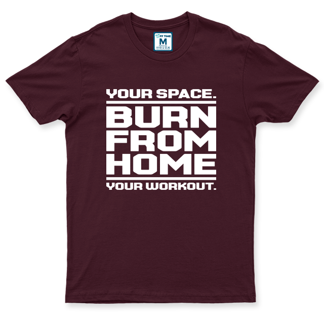 Drifit Shirt: Burn From Home