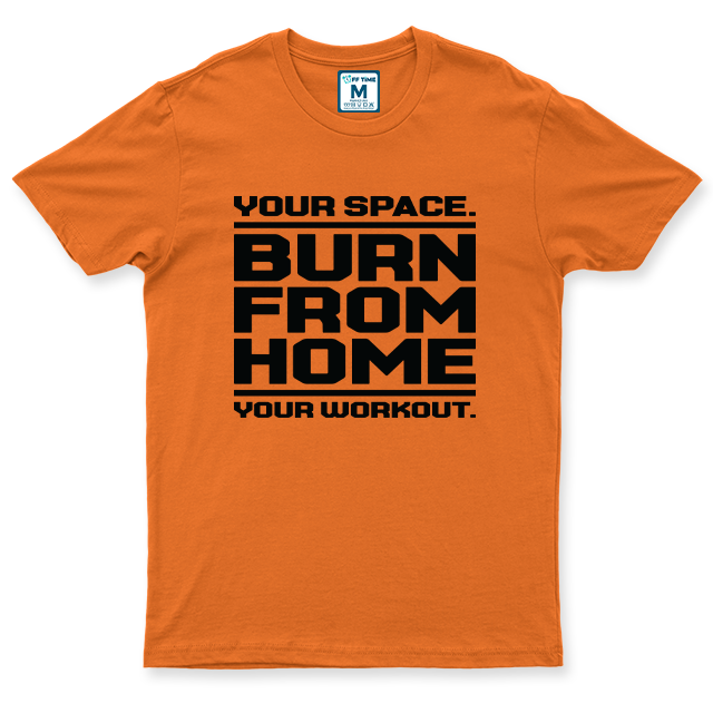 Drifit Shirt: Burn From Home