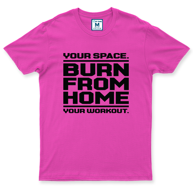 Drifit Shirt: Burn From Home