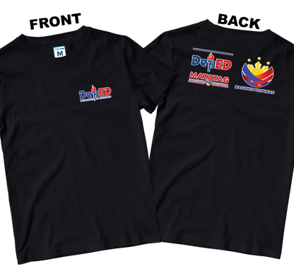 Cotton Shirt: DepEd Pocket 1 (Front and Back)
