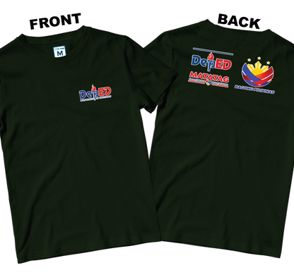 Cotton Shirt: DepEd Pocket 1 (Front and Back)