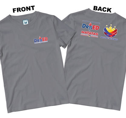 Cotton Shirt: DepEd Pocket 1 (Front and Back)