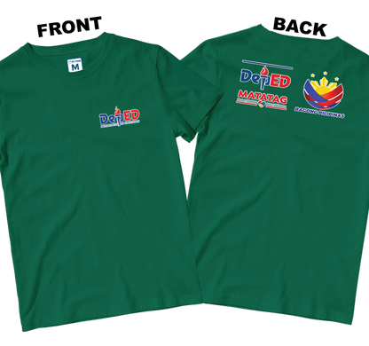 Cotton Shirt: DepEd Pocket 1 (Front and Back)