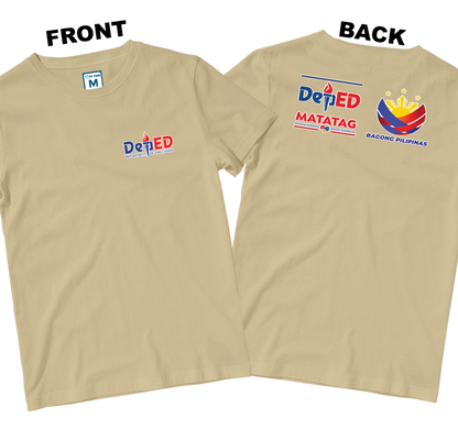 Cotton Shirt: DepEd Pocket 1 (Front and Back)