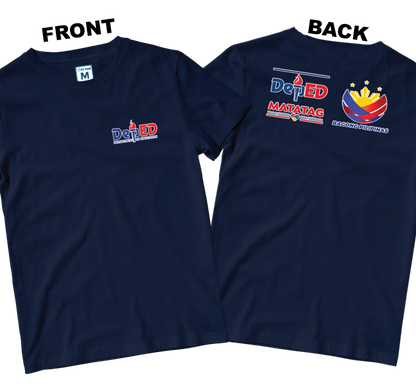 Cotton Shirt: DepEd Pocket 1 (Front and Back)