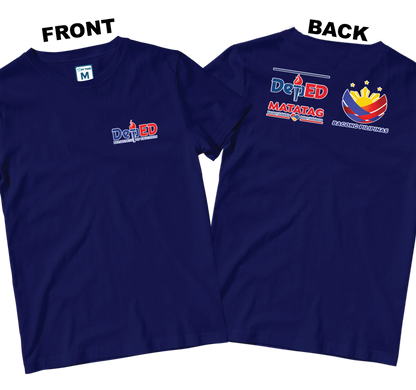 Cotton Shirt: DepEd Pocket 1 (Front and Back)