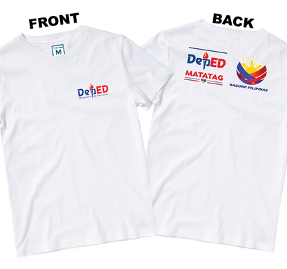 Cotton Shirt: DepEd Pocket 1 (Front and Back)