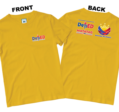 Cotton Shirt: DepEd Pocket 1 (Front and Back)