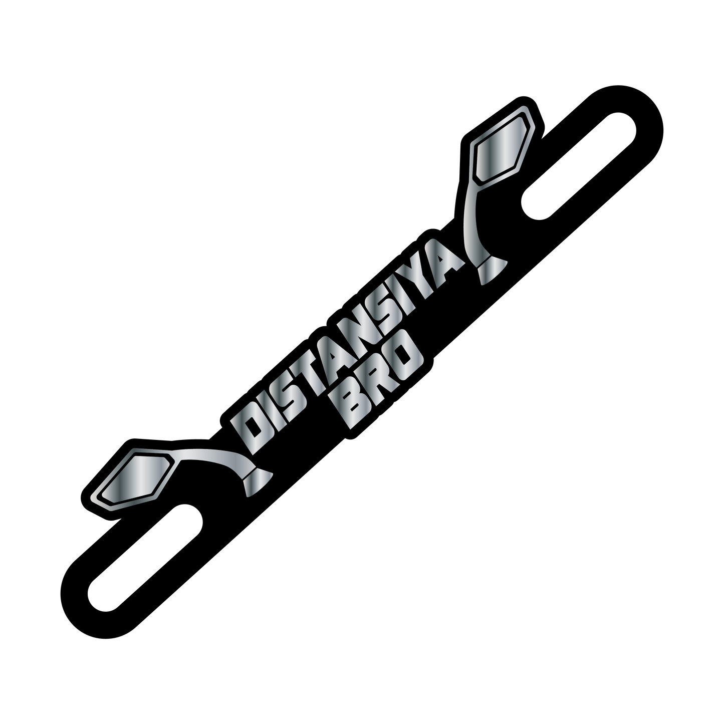 Motorcycle Plate Badge: Distansya Bro