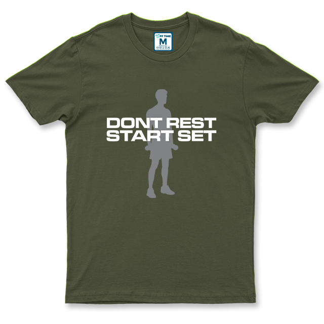 Drifit Shirt: Dont Rest Start Set