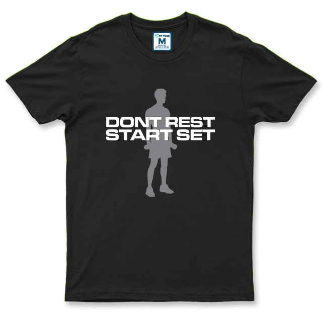 Drifit Shirt: Dont Rest Start Set