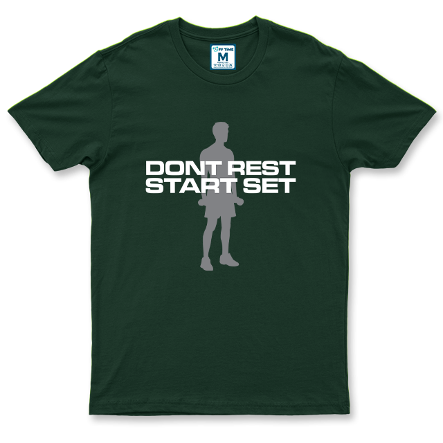 Drifit Shirt: Dont Rest Start Set